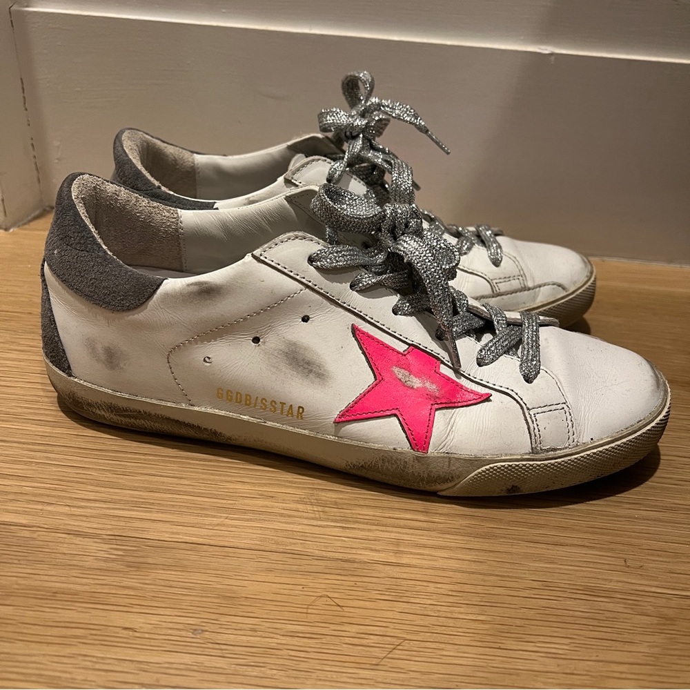Golden Goose Super Star Low Top Sneakers - Bergdorf Goodman
